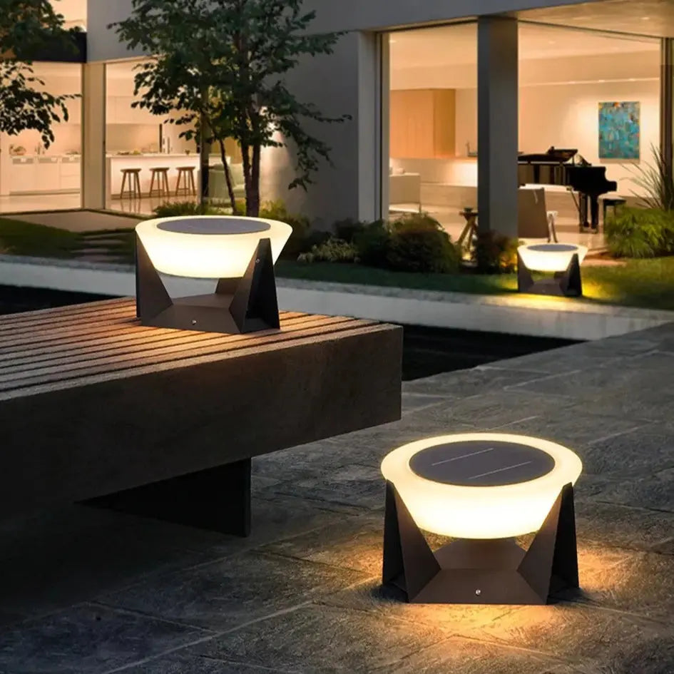 Waterproof IP65 Outdoor LED Solar Lamp Stellan SPINGAR.COM