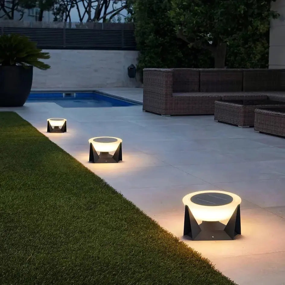 Waterproof IP65 Outdoor LED Solar Lamp Stellan SPINGAR.COM