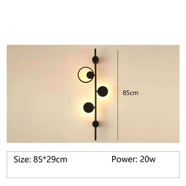 Modern Creative LED Wall Lamp – Siena lampasa.com