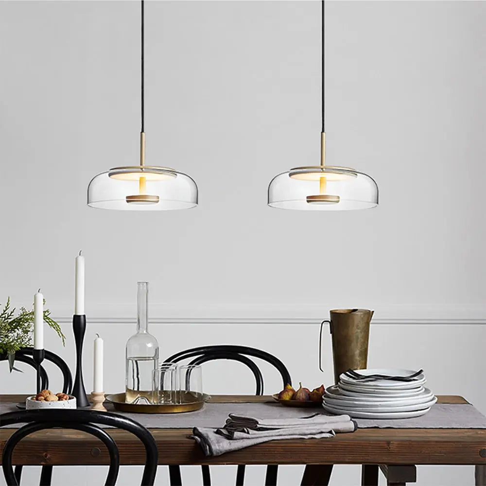 Modern Glass LED Pendant Lamp Orsola SPINGAR.COM