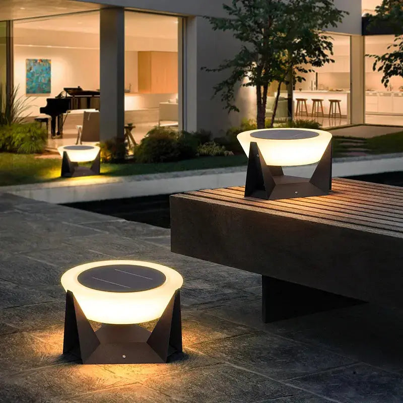 Waterproof IP65 Outdoor LED Solar Lamp Stellan SPINGAR.COM