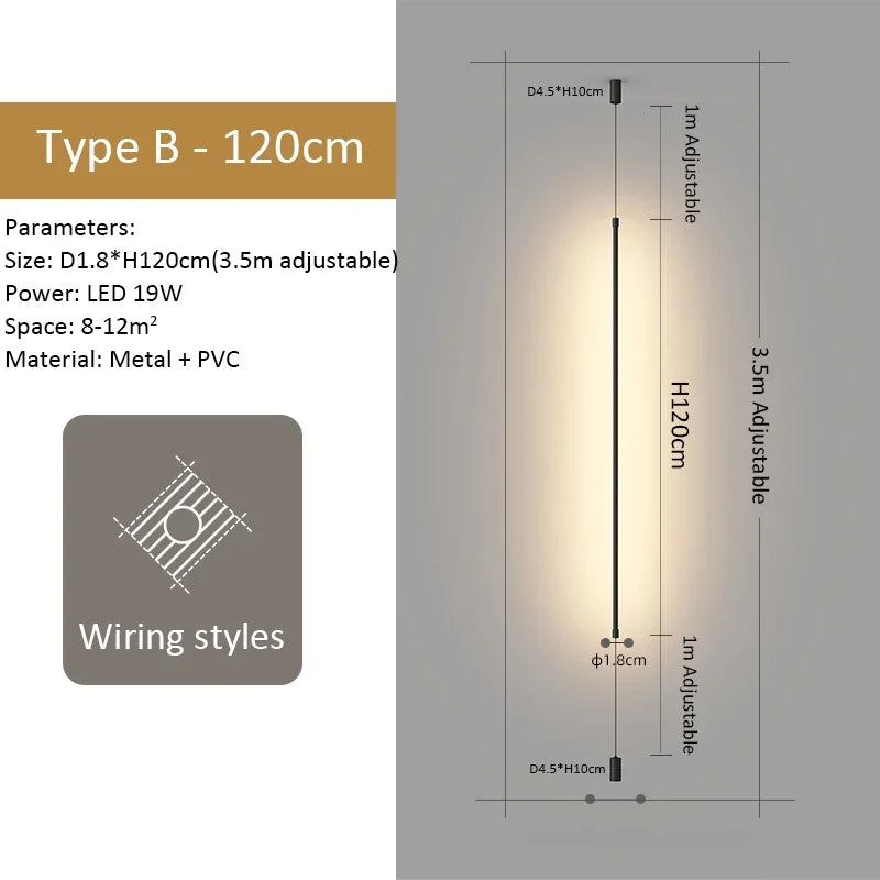 Minimalist Modern LED Floor Lamp Bjorn