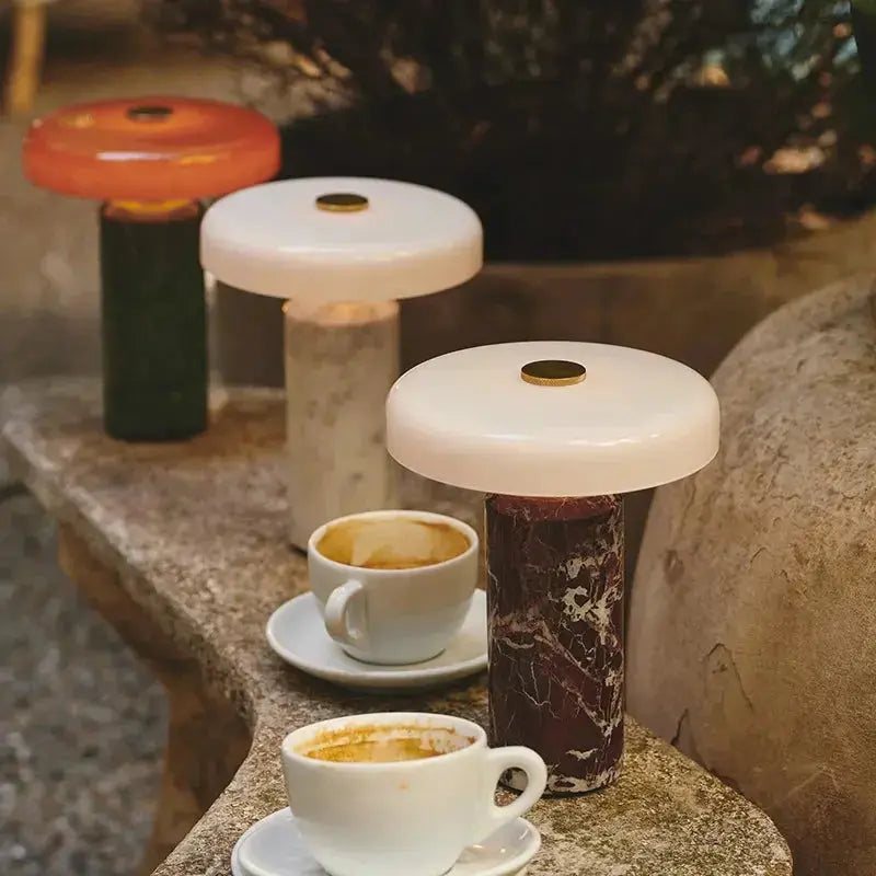 Nova – Contemporary Marble LED Desk Lamp Lampasa.com