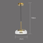 Modern Glass LED Pendant Lamp Orsola SPINGAR.COM
