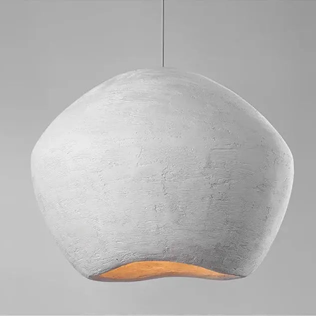 Handmade Japanese Wabi Sabi LED Pendant Lamp Anzu SPINGAR.COM