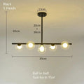 Edvin – Modern Glass Ball LED Pendant Light for Dining Tables and Bars Kozyled.com