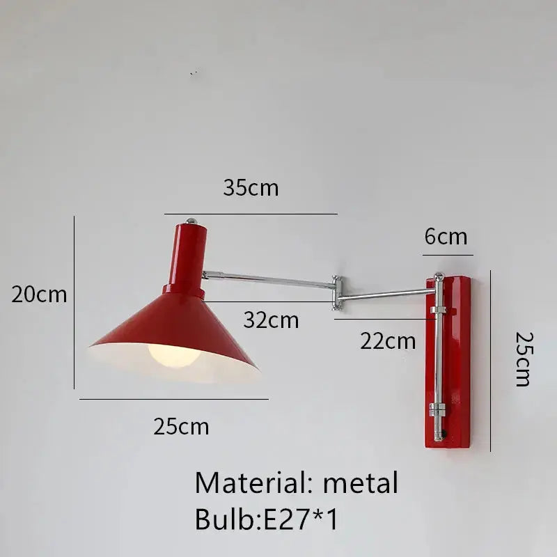 Selby – Retro Rotatable LED Wall Light Lampasa.com