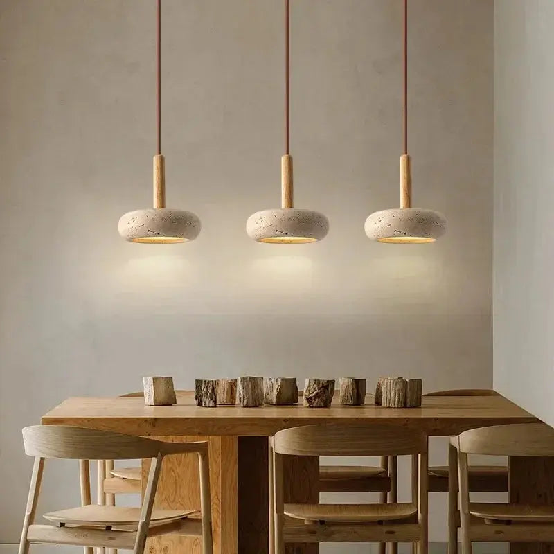 Olav – Premium Natural Stone Pendant Lamp for Elegant and Timeless Design Kozyled