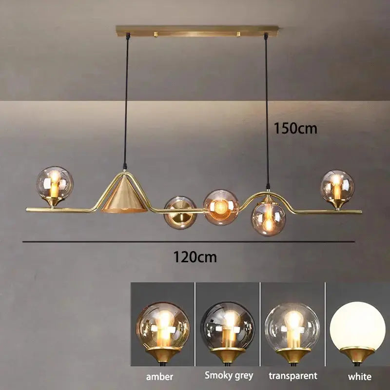 Larson – Dimmable Retro LED Pendant Light for Dining Tables and Bars Kozyled.com
