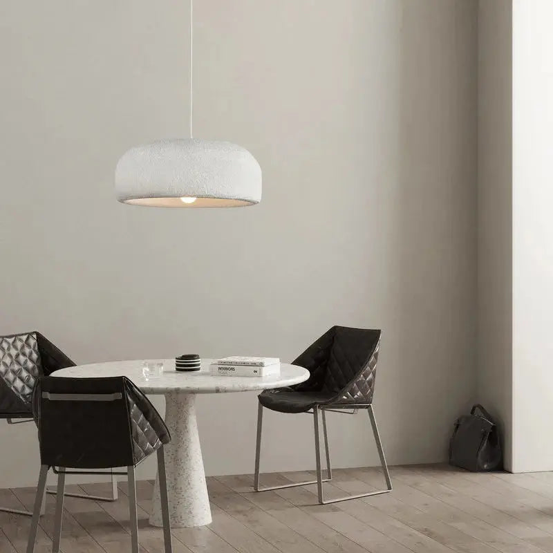 Handmade Japanese Wabi-Sabi LED Pendant Lamp Finn SPINGAR.COM