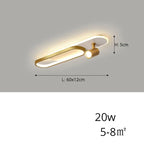 Jensen – Modern LED Ceiling Lamp with Adjustable Spotlights for Focused Lighting Kozyled
