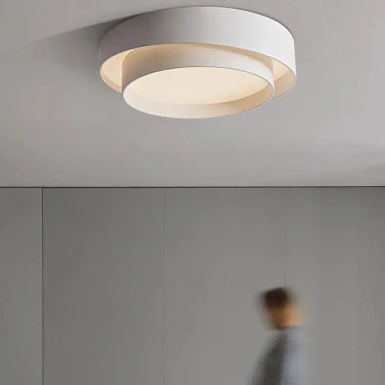 Ozzie – Round Dimmable LED Art Ceiling Lamp for Contemporary Spaces Kozyled