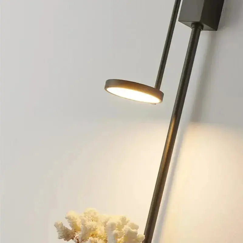 Velran – Unique Design Elegant Black Metal LED Wall Lamp Lampasa.com