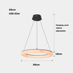 Aron – Modern Dimmable LED Pendant Light with Elegant Marble Lampasa.com