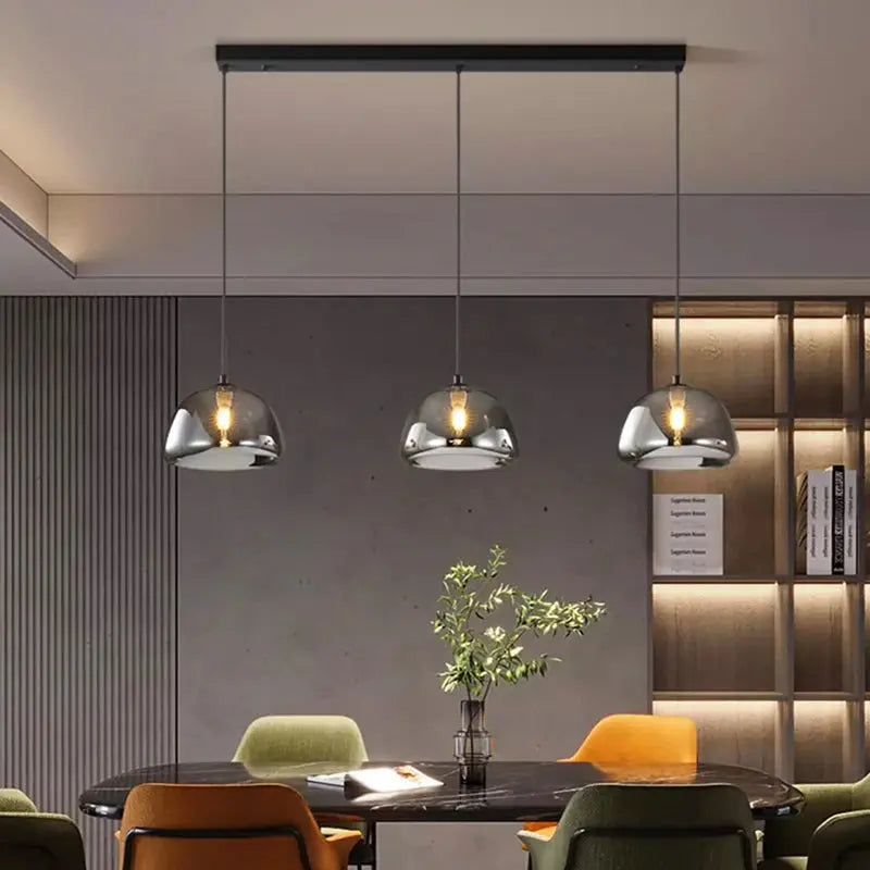 Ingvar – Dimmable Glass LED Pendant Light for Dining Tables and Bars Kozyled.com