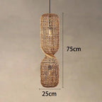 Kira – Vintage-Style Wicker LED Pendant Light for Classic, Cozy Spaces Kozyled