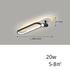 Jensen – Modern LED Ceiling Lamp with Adjustable Spotlights for Focused Lighting Kozyled