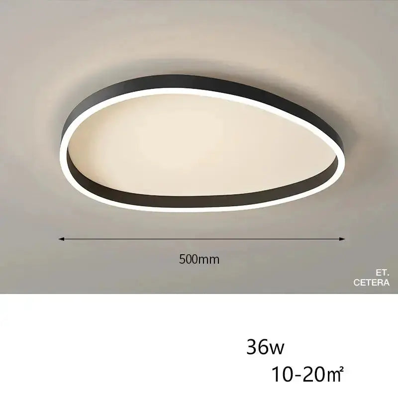 Astrid – Modern Brushed Dimmable LED Ceiling Light with Elegant Ring Design Kozyled.com