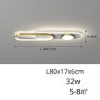 Lunaris – Nordic Modern LED Ceiling Lamp Lampasa.com