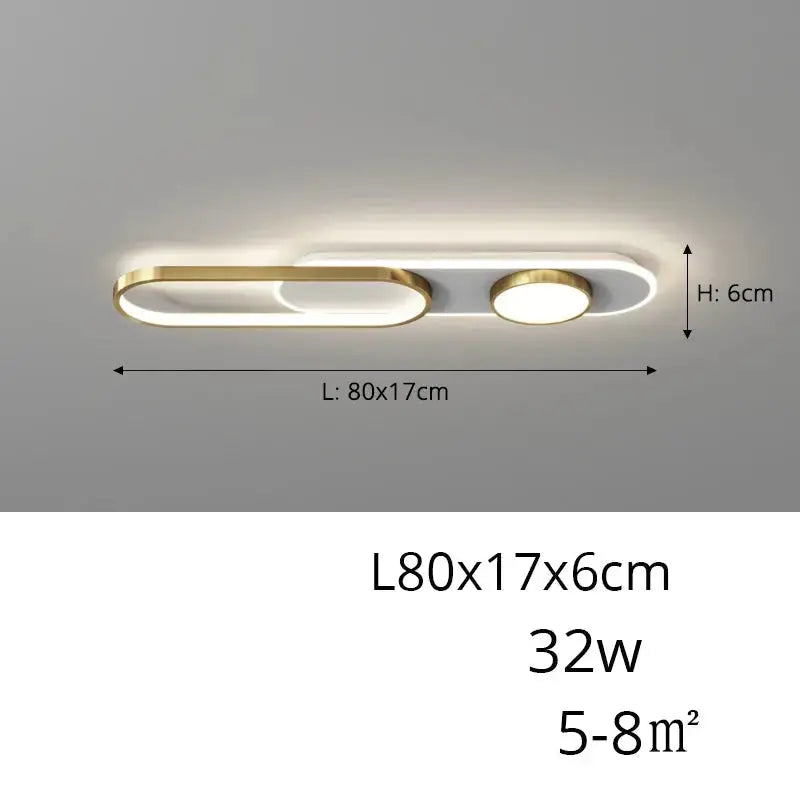 Lunaris – Nordic Modern LED Ceiling Lamp Lampasa.com