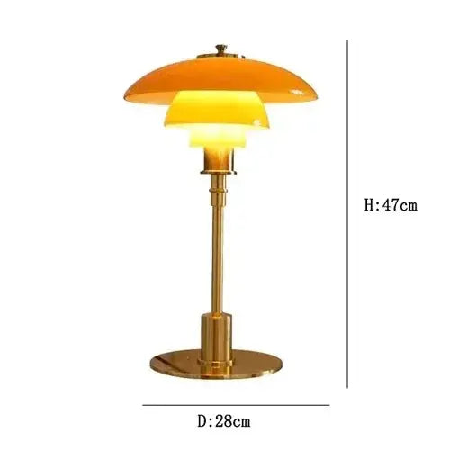 Helga – High-Quality LED Glass Table Lamp for Elegant Lighting Kozyled