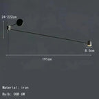 Arden – Adjustable Swing Arm Wall Lamp Lampasa.com
