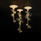 Alfred – Modern Minimalist LED Pendant Light with Glass Ball Design for Ceilings Kozyled.com