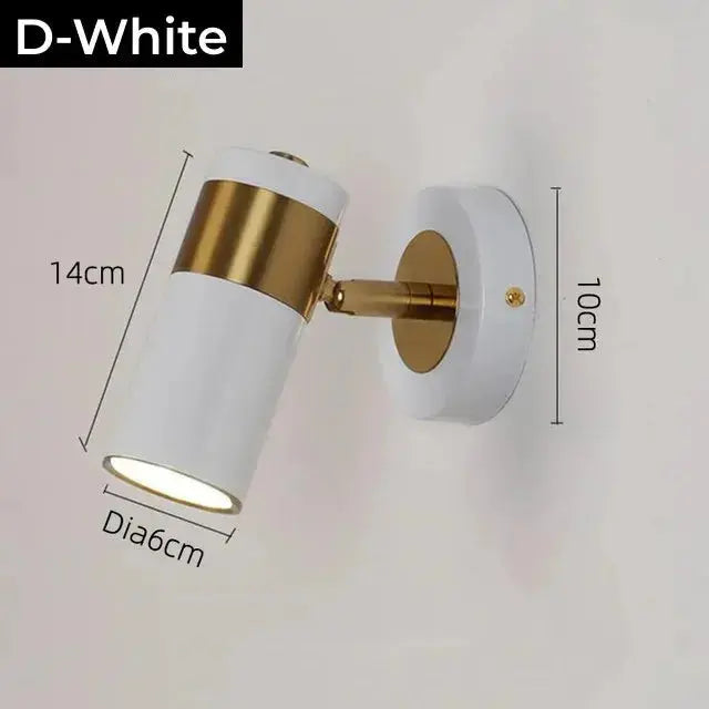 Selvien – Nordic Adjustable LED Bedside Reading Wall Lamp Lampasa.com