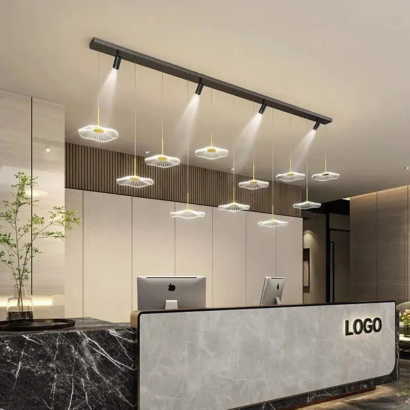 Nyelle – Modern Dimmable LED Dining Table lamp/ Bar Lamp With Spotlights Lampasa.com