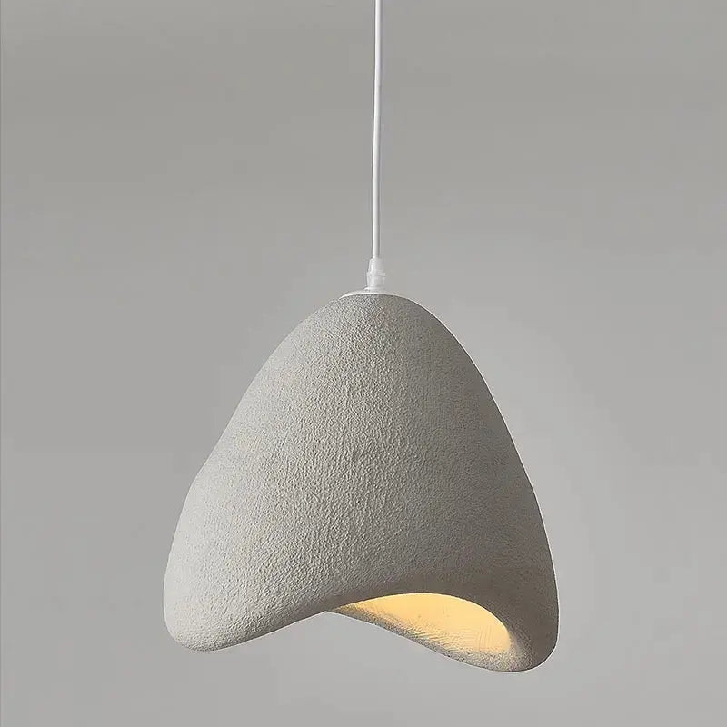Kaia – Handmade Japandi Wabi-Sabi LED Pendant Light for Serene, Minimalist Interiors Kozyled.com