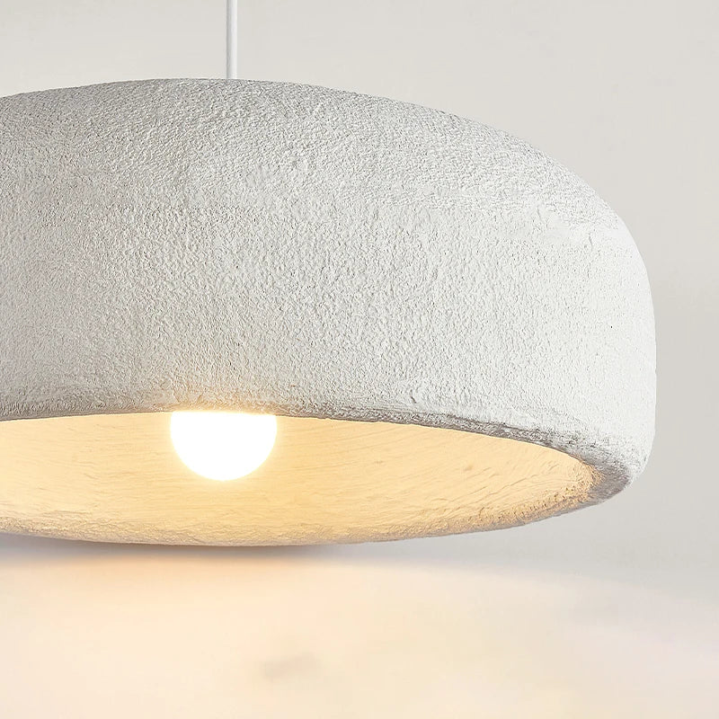 Handmade Japanese Wabi-Sabi LED Pendant Lamp Finn