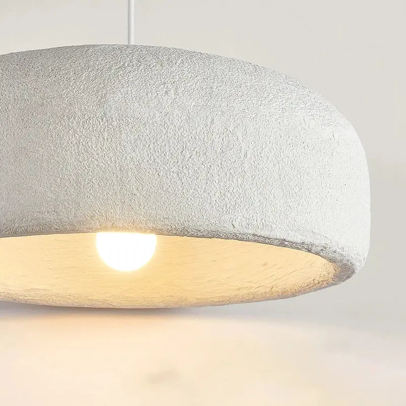 Handmade Japanese Wabi-Sabi LED Pendant Lamp Finn SPINGAR.COM