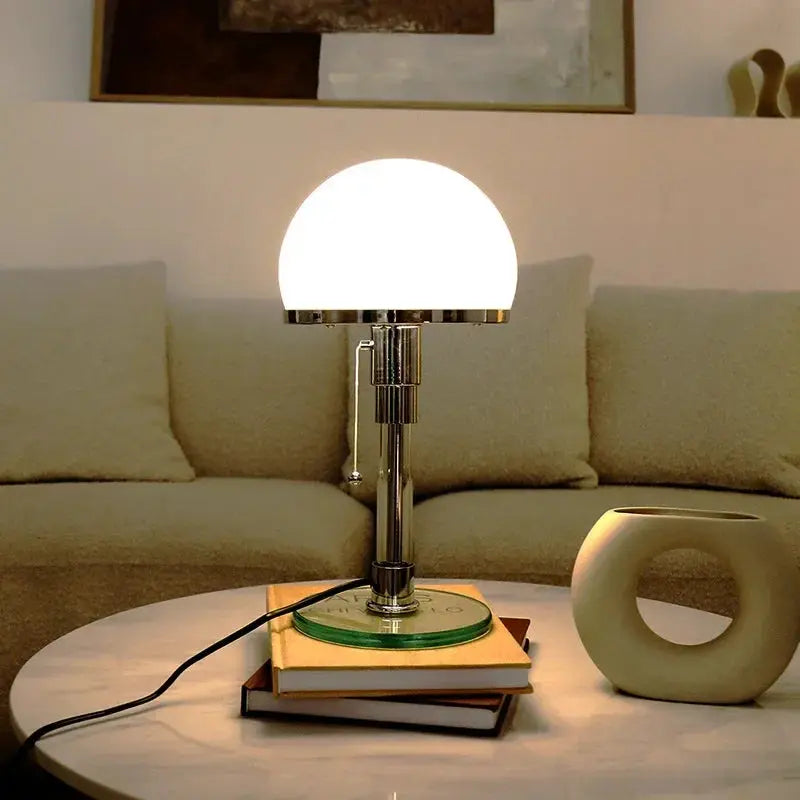 Rakel – Nordic Glass Ball LED Table Lamp for Elegant, Modern Decor Kozyled