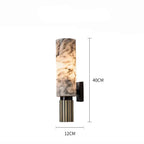 Maja – Modern Luxury LED Wall Lamp with Natural Marble Accent Kozyled