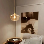 Orya – Artistic Modern Amber Glass LED Pendant Lamp Lampasa.com
