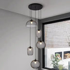 Tyra – Modern Spiral Dimmable LED Staircase Chandelier Lampasa.com