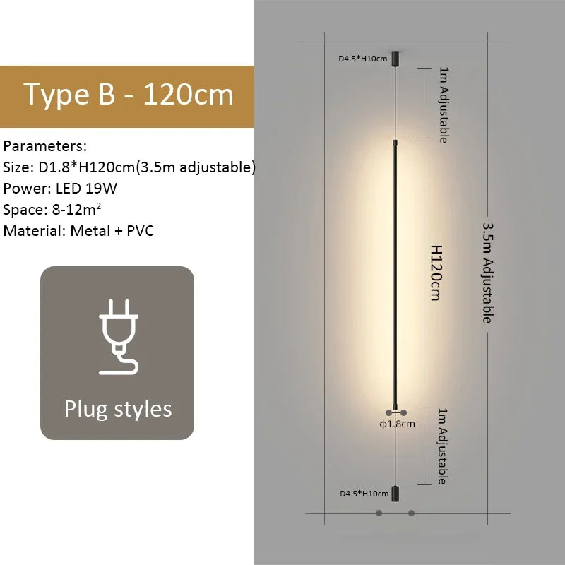 Minimalist Modern LED Floor Lamp Bjorn