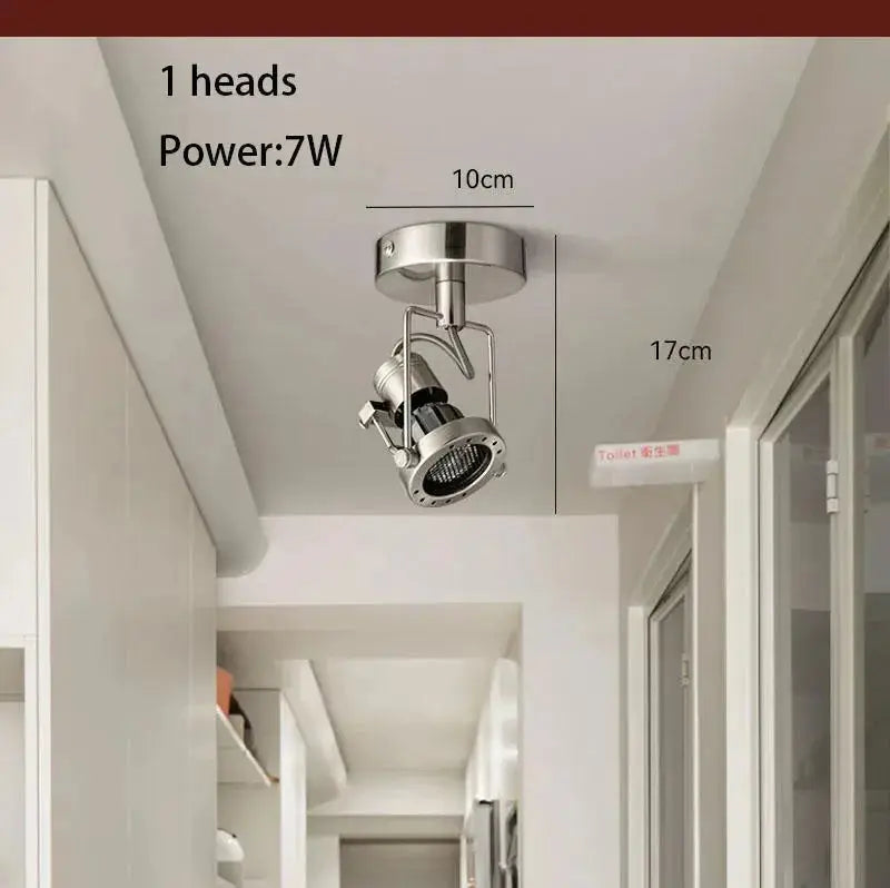 Tormod – Industrial Adjustable LED Spotlight Lampasa.com