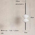 Hedvig – Modern White Glass LED Pendant Lamp Lampasa.com