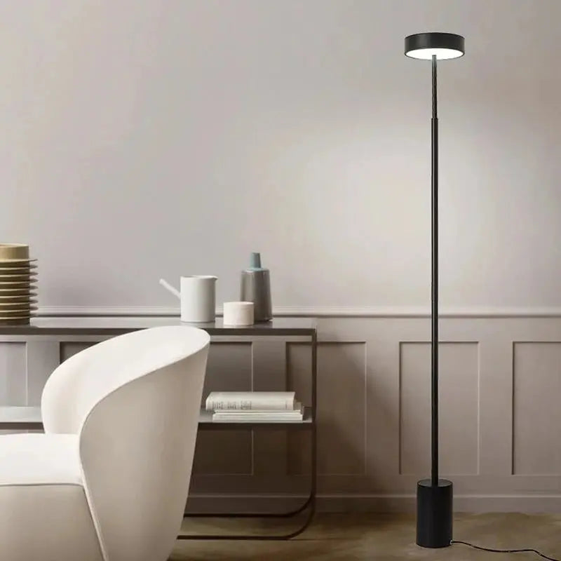 Walter – Minimalist Tall LED Floor Lamp with Dimmable Light for Modern Interiors Lampasa.com