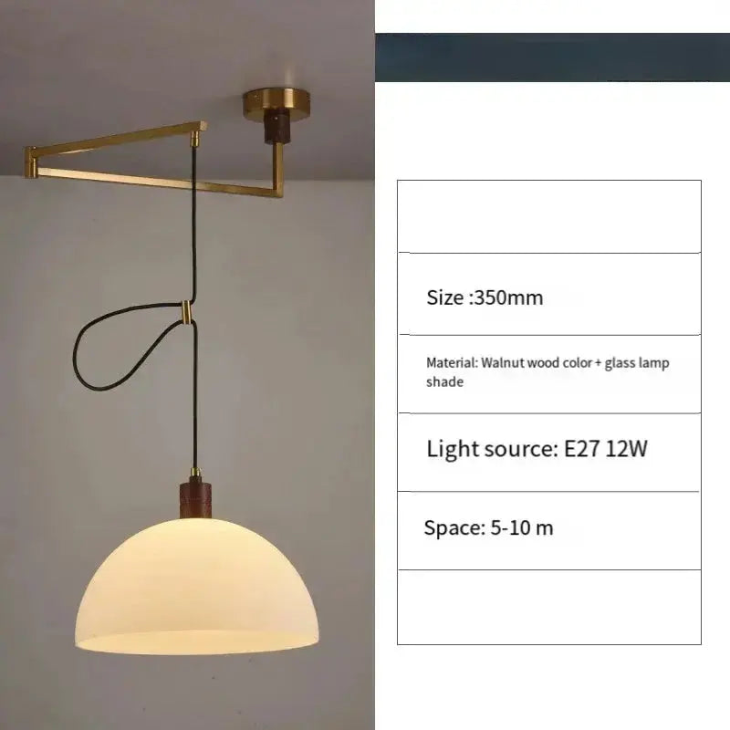 Draxel – Modern Retro Telescopic LED Pendant Lamp Lampasa.com