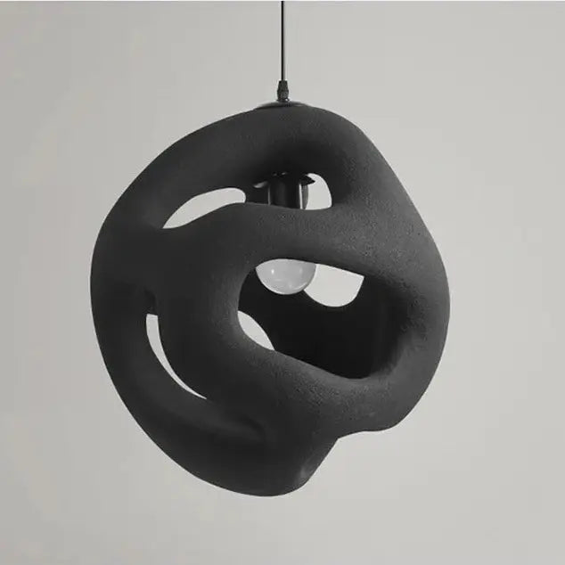 Unique Design Handmade Japanese Wabi Sabi LED Pendant Lamp Misaki SPINGAR.COM