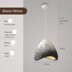 Kaia – Handmade Japandi Wabi-Sabi LED Pendant Light for Serene, Minimalist Interiors Kozyled.com