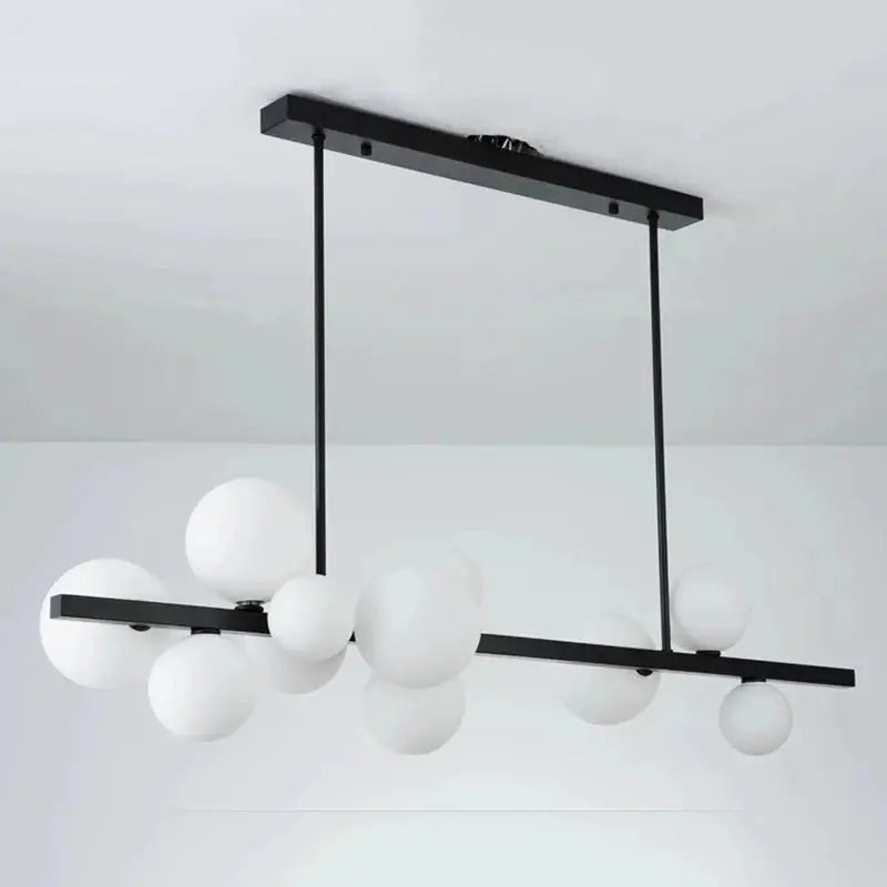 Alvin – Modern LED Pendant Light with Metal and Glass Design for Dining Tables and Bars Kozyled.com