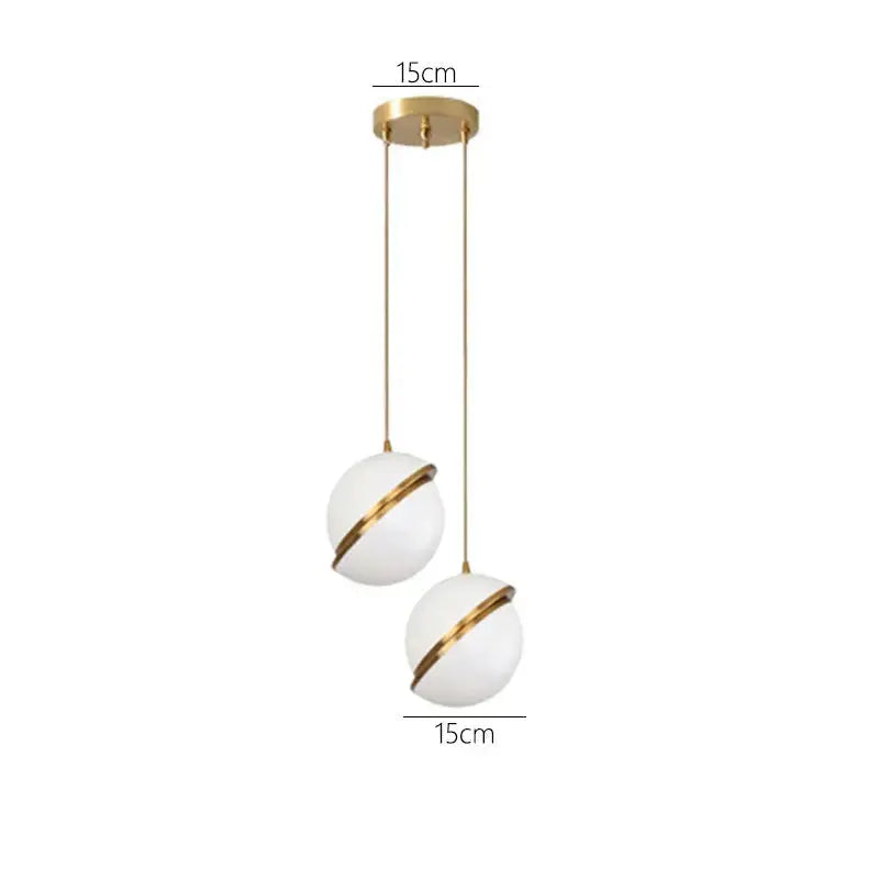 Neris – Modern Scandinavian Acrylic LED Pendant Lamp Lampasa.com