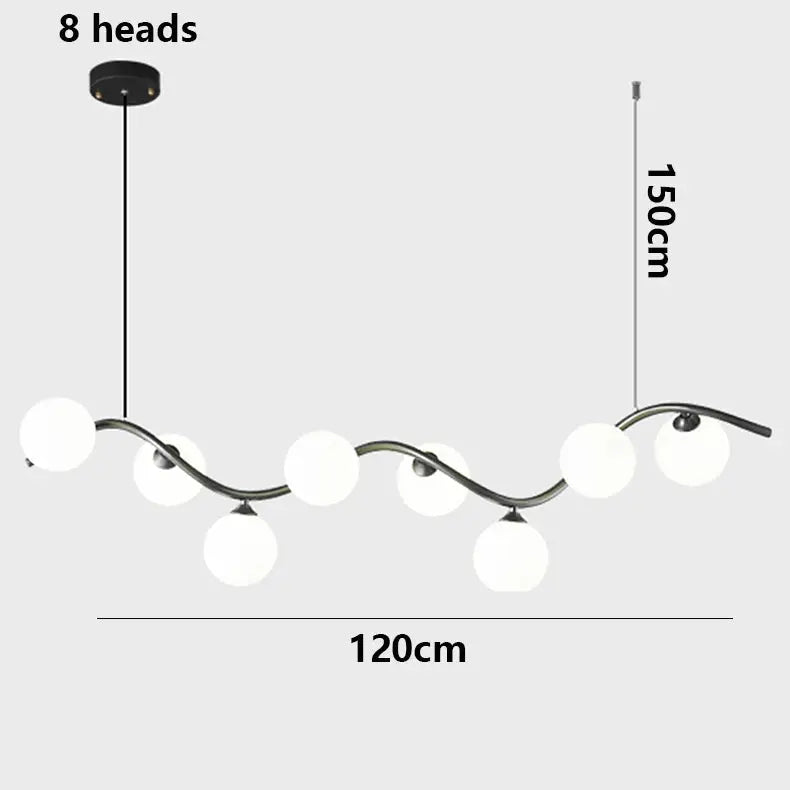 Isak – Dimmable LED Pendant Light with Milky Glass Shade for Dining Tables and Bars Kozyled.com