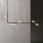 Anton – Nordic Minimalist LED Pendant Light with Glass Ball Design for Dining Tables and Bars Kozyled.com