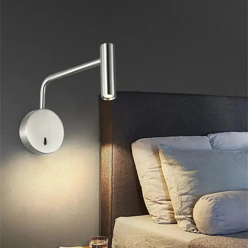 Nivor – Elegant Adjustable Swing Arm Wall Lamp Lampasa.com
