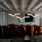 Hasteinn – Dimmable LED Pendant Light with Creative Marble Tube Design for Dining Tables and Bars Kozyled.com