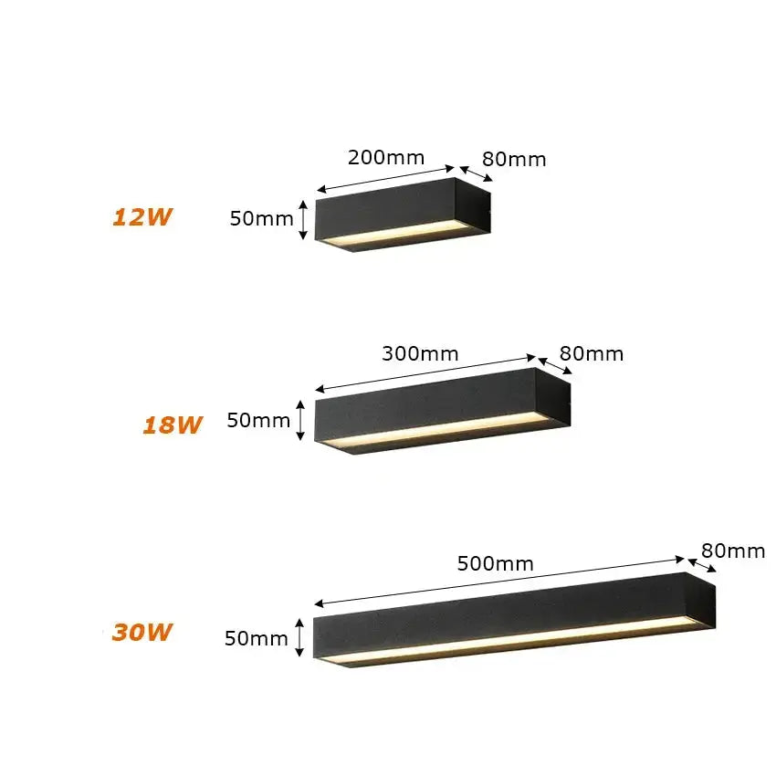 Drexel – Outdoor Waterproof LED Wall Lamp Lampasa.com